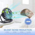 Portable Desk USB Silent Fan Cooler For Laptop Notebook PC Desktop Summer Cooling Fans 180 Degree Rotation 4 Blades USB Mini Fan. 