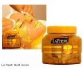 LA FRESH Face & Body Gold Scrub lfbg With Vitamin E 500 Ml for Gold Facial Remove Reduce Blackheads and Whiteheads.. 