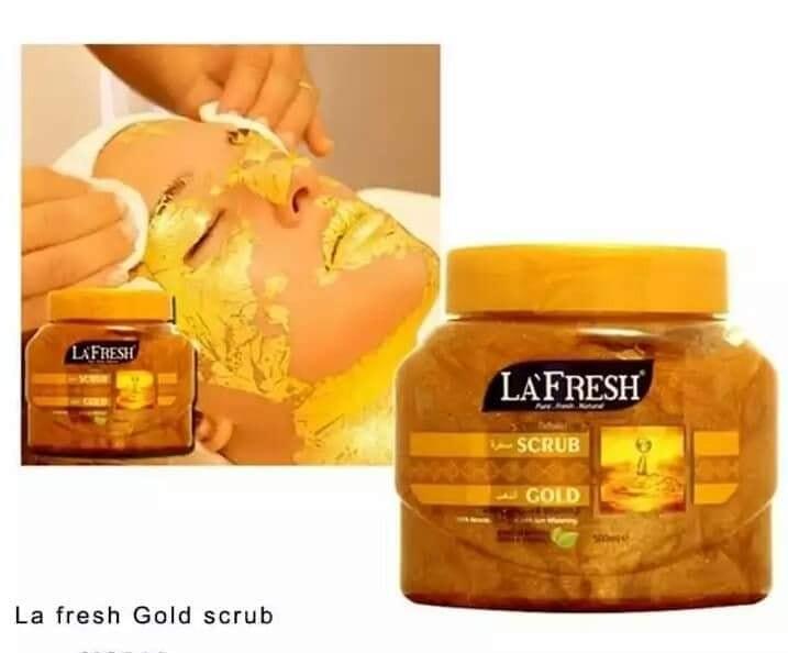 LA%20FRESH%20Face%20&%20Body%20Gold%20Scrub%20lfbg%20With%20Vitamin%20E%20500%20Ml%20for%20Gold%20Facial%20Remove%20Reduce%20Blackheads%20and%20Whiteheads.%20-%20Image%2010