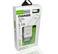 OPPO Fast Charger 3.1A Qualcomm High Quality Charger A-80 - WHITE - 3000 MAH. 