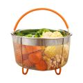 Stainless Steel Steamer Basket Set,for Ninja Foodi Pressure Cooker. 