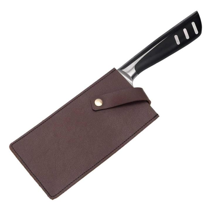 Meat Cleaver Sleeve Faux Chopper Guard Meat Cleaver Reusable Waterproof Protective Sleeve For Chopping Cutters