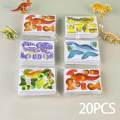 Colorful Jigsaw Puzzle Recognition Toy Fine Motor Skill for Kids Party Toys. 