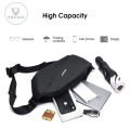 Vocoal Sport Waist Pouch Bag Men Cross Body Bag Zipper Chest Bags Women Phone Waist High Capacity Bag Water Resistant Adjustable Waist Pack for Travel Outdoor. 