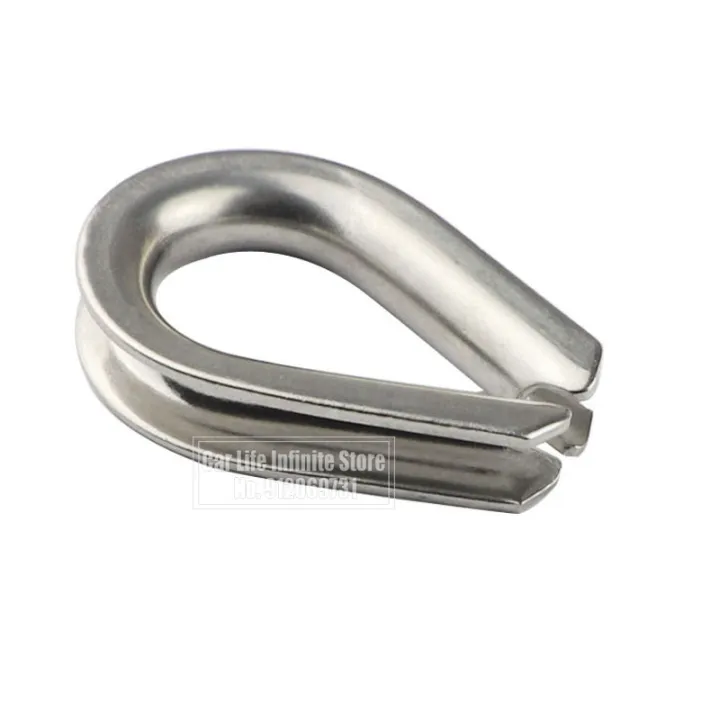 Boat Accessories Stainless Steel Wire Rope Protection Clamps 2.5/2/3/4 ...