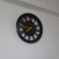 Vintage Digital Wall Clocks Wall Watch Horloge wall Quartz(Black). 