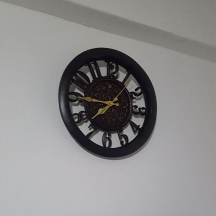 Vintage%20Digital%20Wall%20Clocks%20Wall%20Watch%20Horloge%20wall%20Quartz(Black)%20-%20Image%204