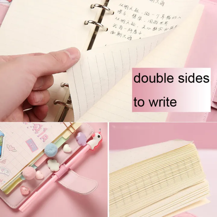 Budget%20Planner%20PU%20Leather%20A6%20Notebook%20Durable%206-hole%20design%20A6%20size%20Budget%20Planner%20Binder%20PU%20Leather%20Zipper%20Closure%206%20Hole%20Binder%20for%20Office%20School%20Personal%20finance%20Budgeting%20Business%20meetings%20-%20Image%202