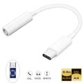 USB Type C To 3.5 Earphone Adapter Digital chip AUX Audio Cable USB C To 3.5mm Headphone Converter. 