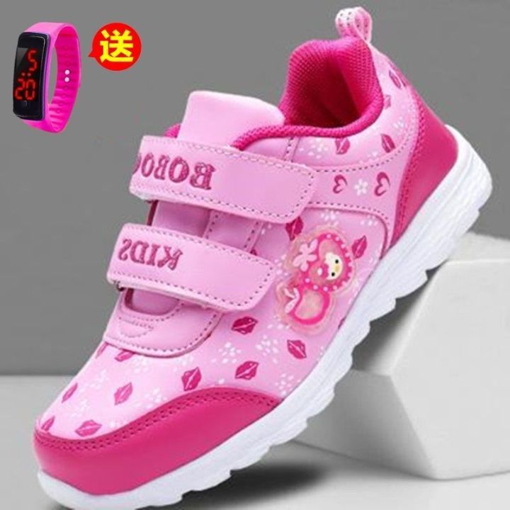 Children's%20Shoes%20Girls'%20Sneakers2023Autumn%20and%20Winter%20New%20Girls'%20Casual%20Shoes%20Breathable%20Princess%20Shoes%20Waterproof%20Non-Slip%20-%20Image%204
