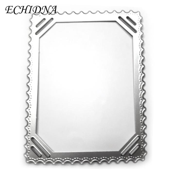 ECHIDNA Photo Frame Shape DIY Metal Cutting Die Scrapbooking Stencil Mold Album Decor