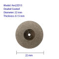0.15mm Thickness Dental Diamond Disc Diagonal Serrated Disc Diamond Cutting WheeL Technician Tool Dentist Supply Dental Lab Tool. 