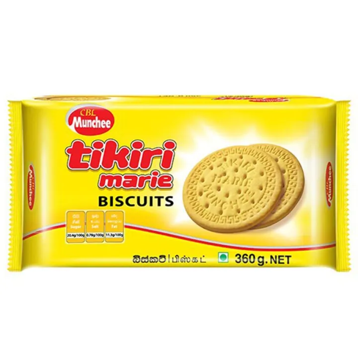 Munchee Tikiri
Marie – 360g