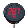 DC5-100V Digital Voltmeter LED Digital Display Circular Voltmeter Car Voltage Current Meter Volt Detector Tester Monitor Panel. 
