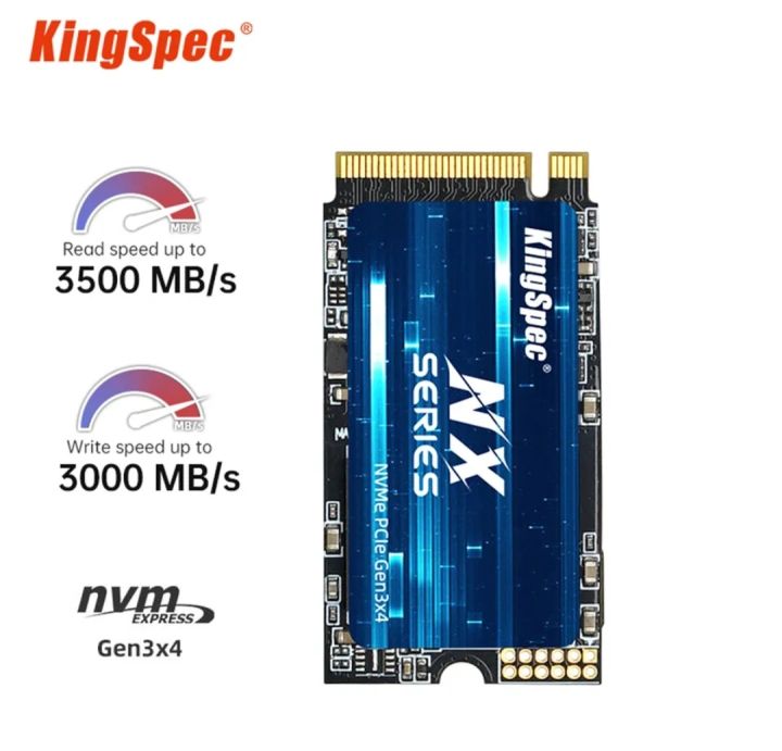 KingSpec 512GB NVMe PCIe SSD Mini High Spead 6200Mbs | Daraz.lk