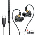 OLAF DAC Type C/3.5mm Headphones Wired Earbuds Handsfree Headset Gamer HiFi 9D Bass Stereo In-Ear Cable Earphones For Smartphone. 