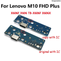 NongaosubianOriginal For Lenovo TAB TB X606 X606F X505 X505F 7305 8505 8705 X306 J606 USB Charging Dock Port Connector Flex Cable. 