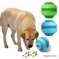 Random Color Pet Feeder Leaking Toy Slow Feeding IQ Puzzle Treat Balls Dog Cat Toys Food Dispensing. 