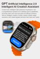 HK 9 ULTRA Amoled Display Chat GPT Supported Premium Smart watch. 