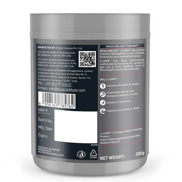 Muscleblaze%20Creatine%20Monohydrate%20CreAMP,%20250%20g%20-%20Image%209