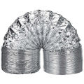 4inch Aluminum Ventilator Pipe Air Ventilation Hose Flexible Exhaust Duct 1.5M Encounter. 