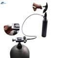 Tank Fill Station HPA Tank Filling Adapter 8mm Thread 4500PSI Scuba Cylinder Refill Shifter Scuba. 