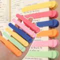Silicone Bookmark Clip Book Markers Bookmark Clip Binder Divider Student Stationery Office School Supplies. 