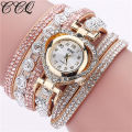 【Special offer】CCQ Brand Fashion Luxury Bracelet Watch Ladies Quartz Watch Women Wrist Watch Relogio Feminino Gift C99. 