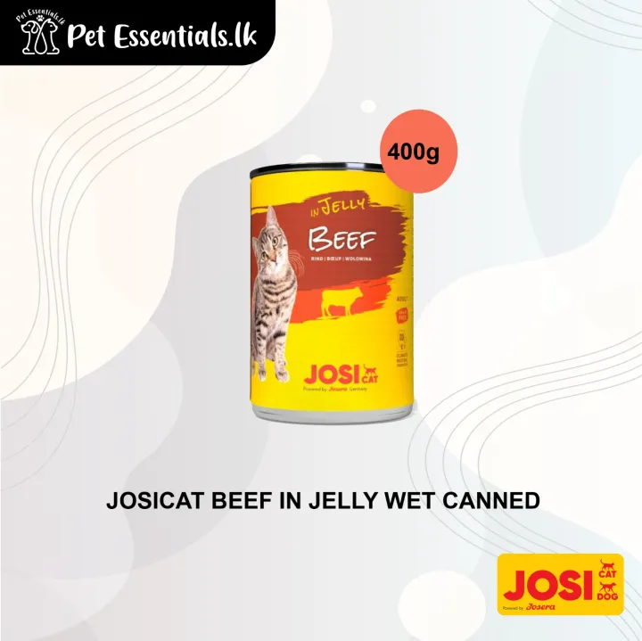 Josicat Beef In jelly Wet Canned 400g