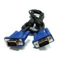 VGA Cable 1.5M VGA Cable Computer Monitor TV Projector HD Cable VGA Video Extension Line 1.5 Meters 1440*900P. 