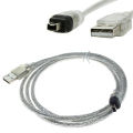 USB Male To Firewire IEEE 1394 4 Pin Male ILink Adapter Cord Firewire 1394 Cable. 
