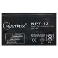 Matrix UPS Battery 12V 7A Rechargeable UPS Battery. 