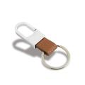 Stylish Leather Key Chain Ring Metal Waist Hanging. 