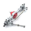 (VDZI) Metal Chassis Pull Rods Suspension Link Mount with Gear Front & Rear Bridge Axle Steering Cup Rod Set. 