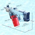 Dolphin Electric Water Gun for Kids - 1200ml Large Capacity Squirt Guns with 40FT Shooting Range Summer Toys for Boys and Girls by ZinZen. 