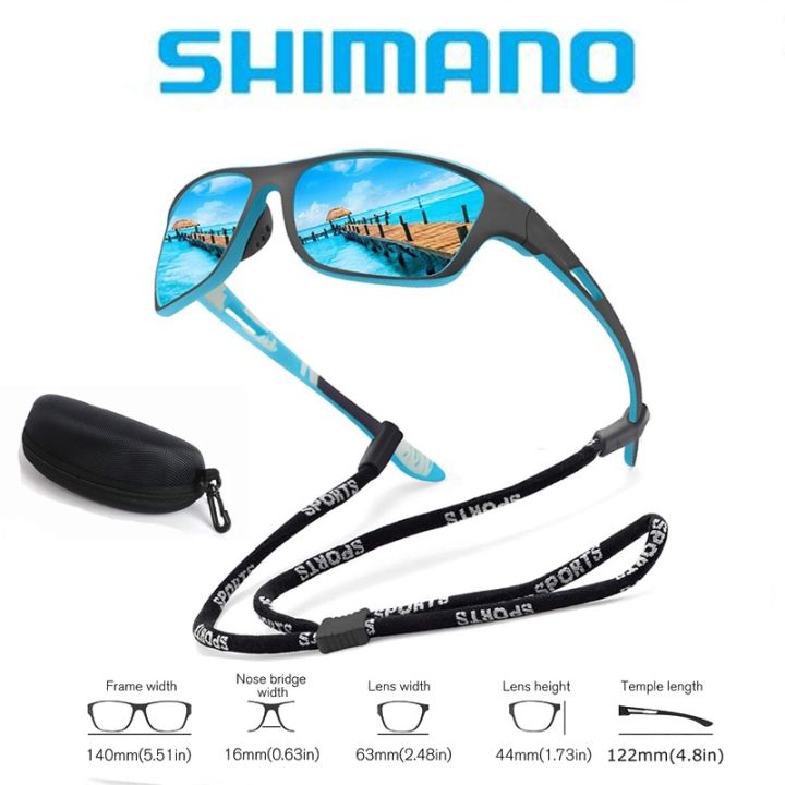 SHIMANO Polarized Fishing Sunglasses Men\'s Driving Shades Male Cycling Camping Hiking Fishing Classic Sun Glasses UV400 Eyewearing