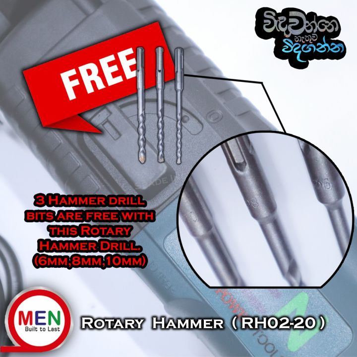 MEN%20Rotary%20Hammer%2020mm%20(RH02-20)%20500W%20-%20Image%203