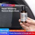 yonasu Crystal Parts, Plating Refurbishing Restorer Black, Plastic Model Car Kits, Nano Coating Agent, for DIY, Automotive, Easy to Use, 30ml. 