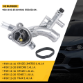 Thermostat Housing Water Pump Outlet Car Water Outlet Thermostat Housing 25193922 for Chevrolet Cruze Sonic Trax Buick Encore 1.4T 55565334 1338030. 