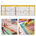 Fabric Ruler Precision Measurements Craft Sewing Supplies Patchwork Ruler,. 