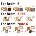NEW AiinAnt For Xiaomi Redmi Note 6 Pro Plus Prime Home Button Back Touch ID Finger Scanner Fingerprint Sensor Flex Cable. 