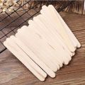 100 Wooden Craft Stick Paddle Popsicle Stirrers Summer DIY Ice Cream Sticks-50. 