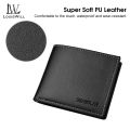 LouisWill Wallet Men's Foldable Wallet Super Soft PU Wallet Paragraphs Short Wallet Large Capacity Wallet Fashion Business Men's Wallet Coin Purse Wallet Multi-Card Position Wallets ID Credit Cards Holders. 