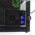 Reptiles Terrarium Fan Intelligent Reptile Ventilation Fan Heat Dissipation Digital Display Quiet for Snakes for Reptiles. 