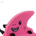Swimming Back Floats, Swimming Shark Fin, Cute Float Device EVA Swim Training Belt Pink. 