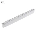 【WEJA】1M 2M 10-parts Folding Carpenters Ruler Lightweight Compact Measuring Stick Slide Fold Up Meter for Woodworking. 