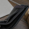 IELGY men's wallet korean style buckle retro wallet. 