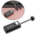 3 Digit Coded Lock Small Locks Resettable Padlock Luggage Locks for Toolbox Travel Bag Cupboard backpack. 