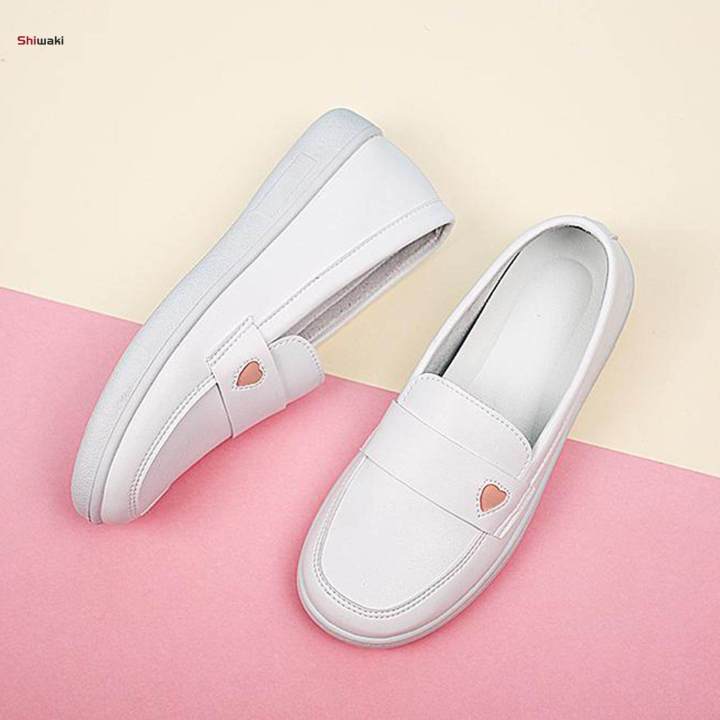 Women's%20Nursing%20Shoes%20PU%20Leather%20Flat%20Nursing%20Shoes%20Nurse%20Loafers%20Breathable%20White%20Working%20Shoes%20Walking%20Shoes%20for%20Restaurant%20Workers%20Office%20-%20Image%204
