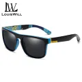 LouisWill Polarized Sunglasses Men Women Outdoor Sports Glasses UV400 Lightweight Clean Vision Sunglasses Cycling Riding Running Glasses for Men Women. 
